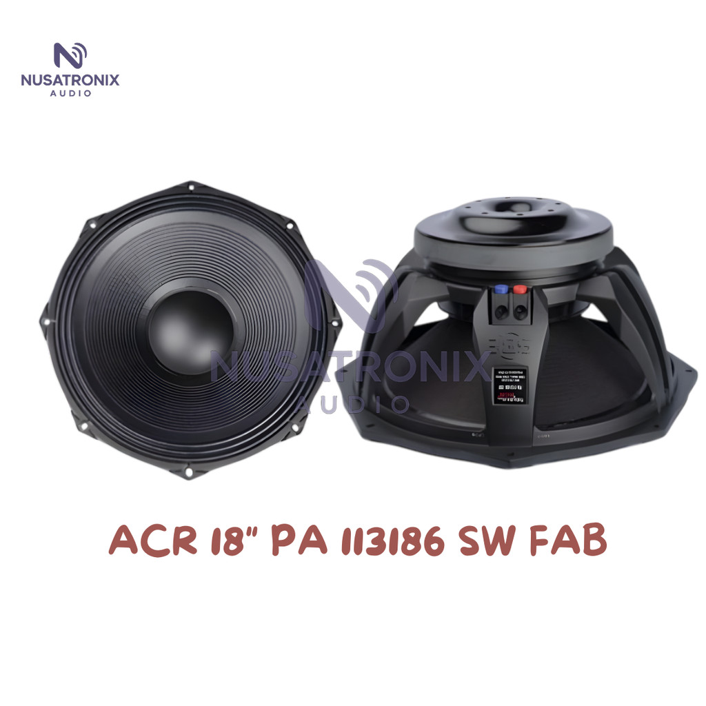 SPEAKER ACR 18" PA 113186 SW FAB ORIGINAL