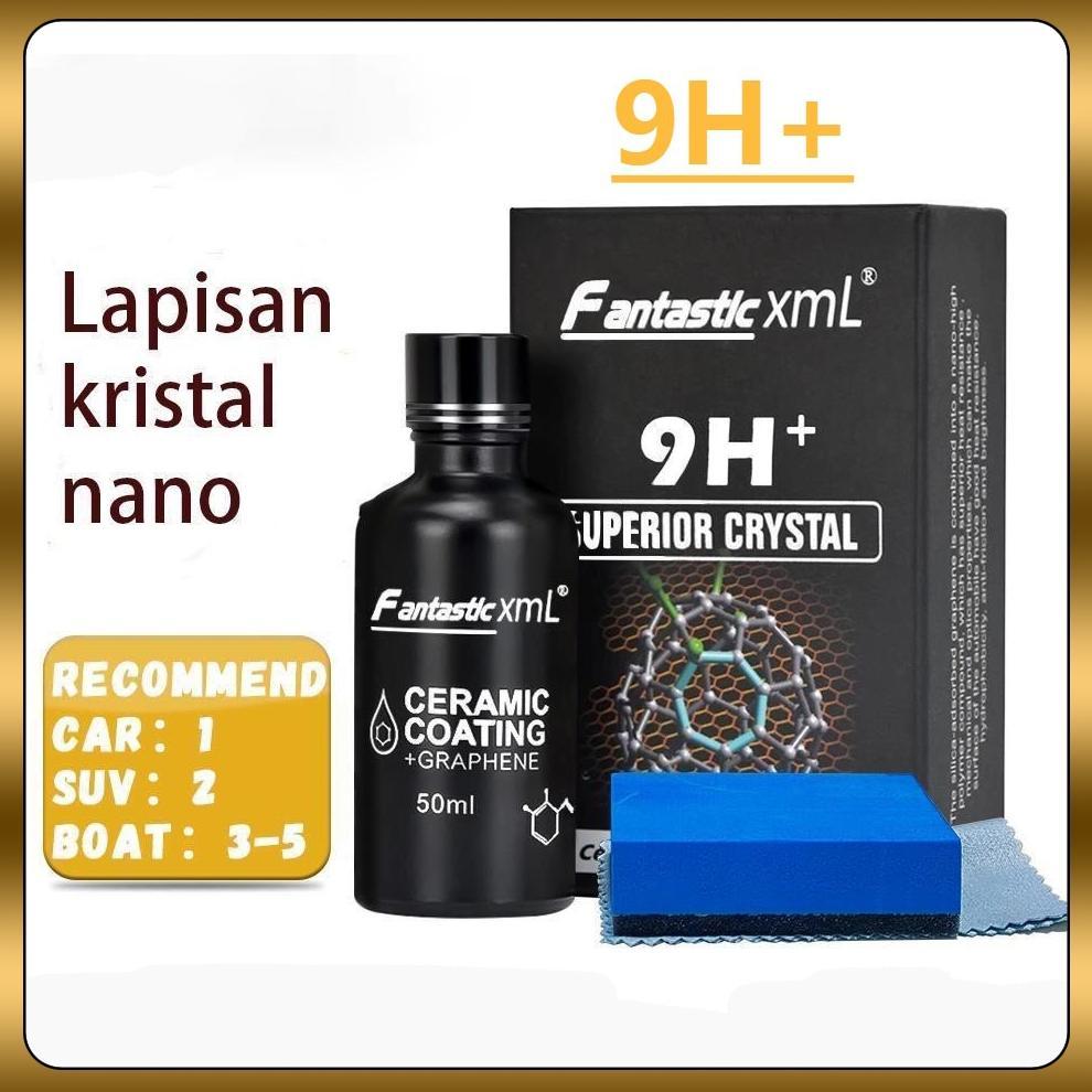 Nano Ceramic Coating Mobil/Ceramic Coating Mobil Crystal Diamond Graphene Coating 50ml 9H+/9H+ Ceram