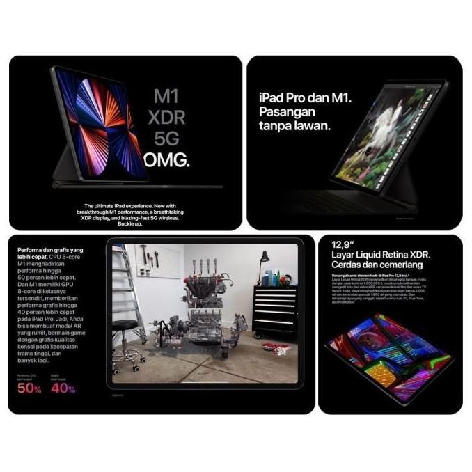 Best- iPad Pro 11 12.9 13 inch M1 M2 M4 Chip 128gb 256gb 512gb 1tb 2tb Wifi Cell