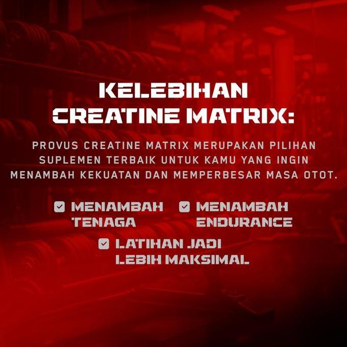 Gasskuy- Provus Creatine Matrix Unflavored - Creatine Monohydrate