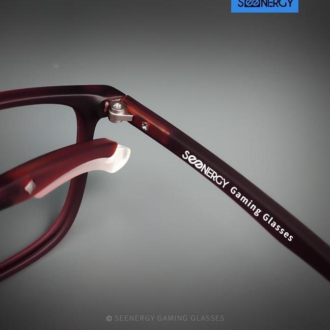 New- Seenergy Kacamata Gaming | Zeus Flaming Red