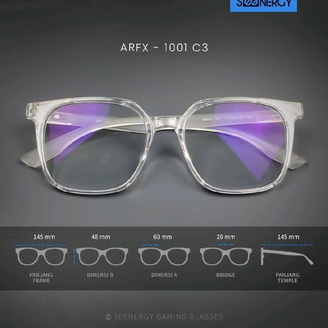 New- Seenergy Kacamata Gaming | Airyflex 1001