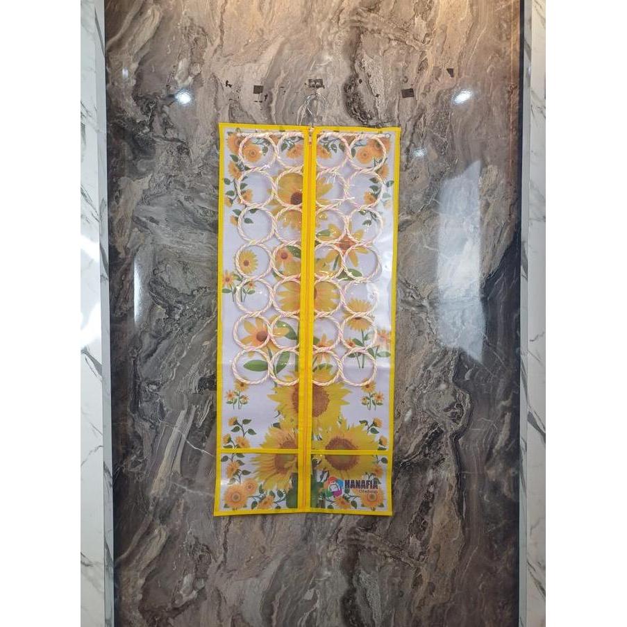 New- Gantungan Jilbab Ring Motif Bunga | Jilbab Hanger Ring Bulat | Jilbab Jumbo Bunga