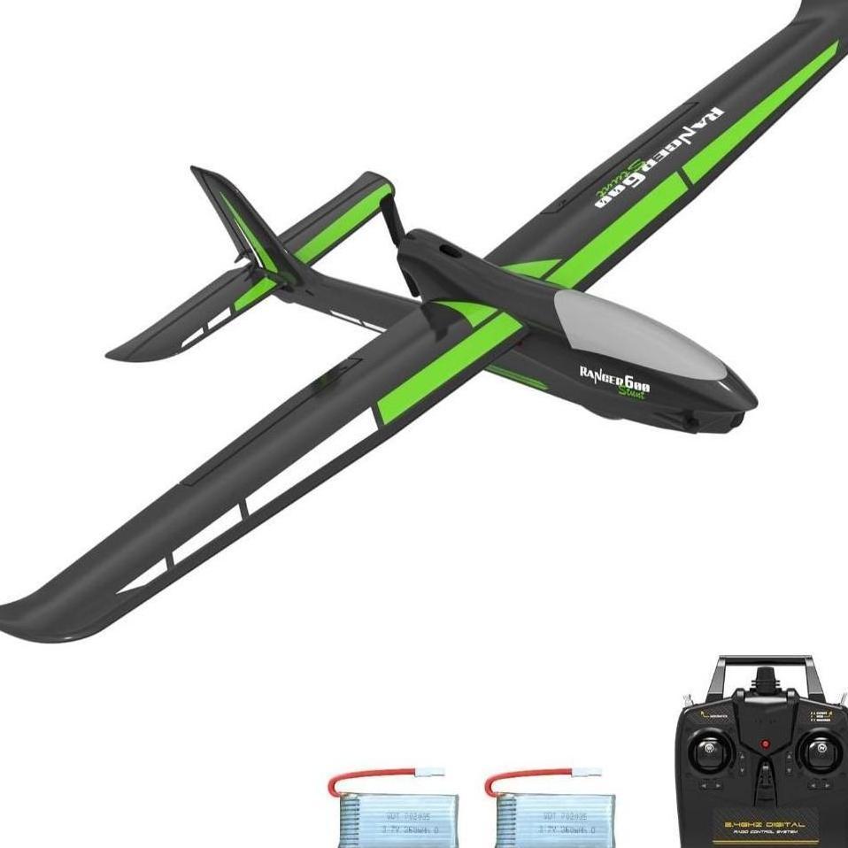 VOLANTEXRC RC Plane, 4CH Remote Control Glider Airplane RTF with 6-Axis Gyro,
