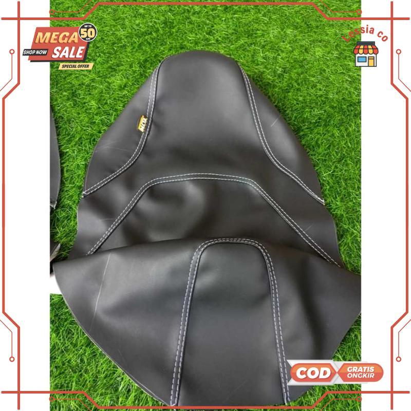 KULIT JOK COVER JOK MOTOR XEON/XRIDE 125/XRIDE 115/VARIO/MIO/BEAT/SCOOPY/FINO/GENIO MBTECH JAHIT TEN