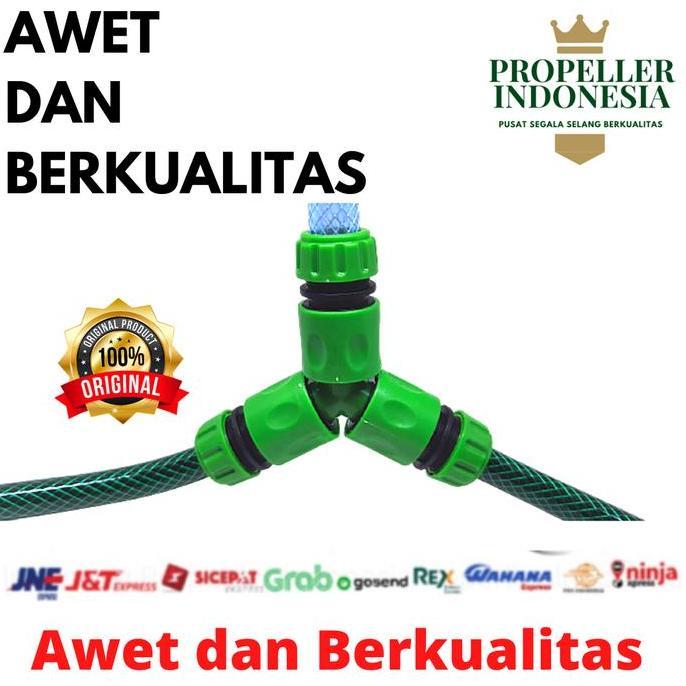 Cxyc- Sambungan Selang Air Paket Quick Connector Selang Konektor Y /Segitiga