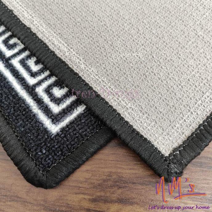 Karpet monochrome modern minimalis ruang tamu anti slip NMs