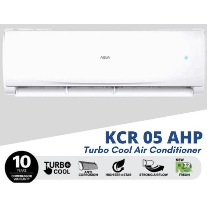 Terlaris Ac Aqua Kr 05 Anr 05 Pk 1/2Pk Kr 05Anr + Pemasangan Khusus Cirebon