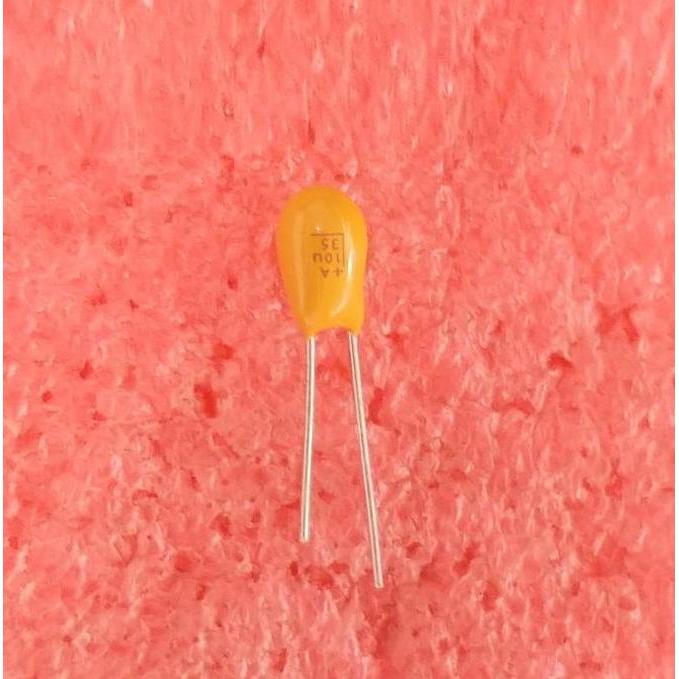 CAPACITOR KAPASITOR TANTALUM 35V 10UF
