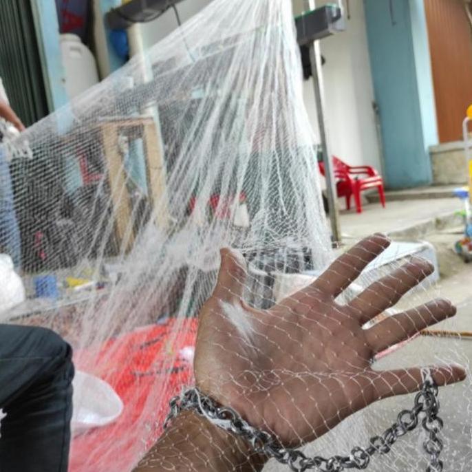 Jala lempar jala ikan udang 12 feet siap pakai Promo