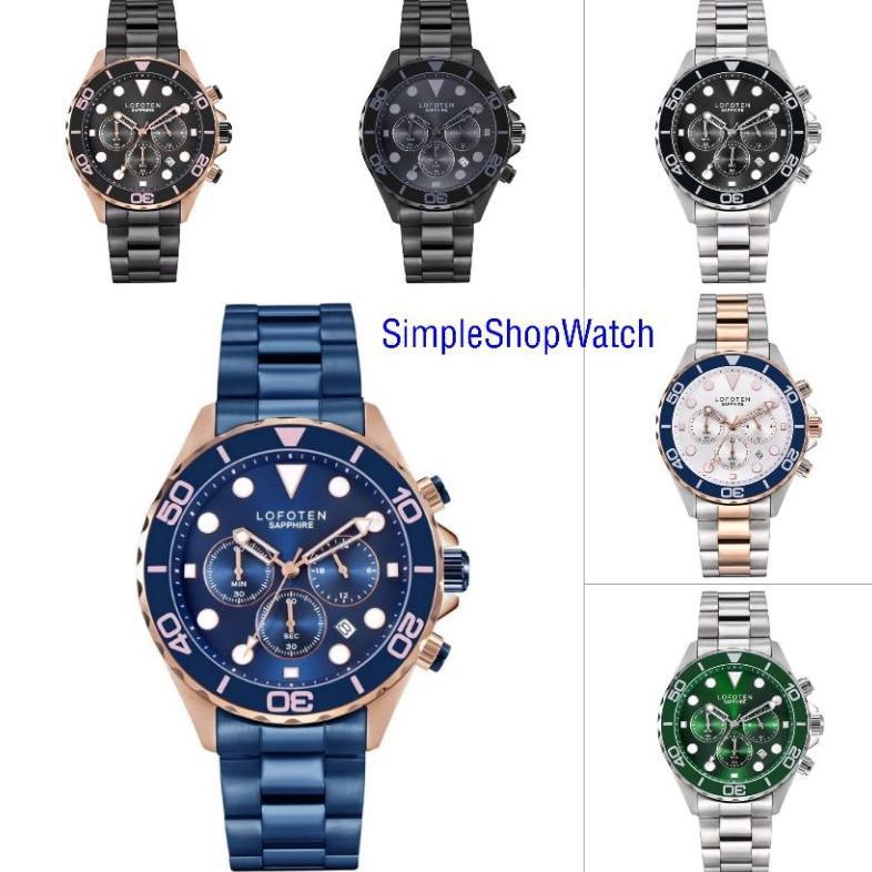 Wl Original 100% Jam Tangan Pria Lofoten F-6521Mc 6521  Garansi Resmi 1 Tahun