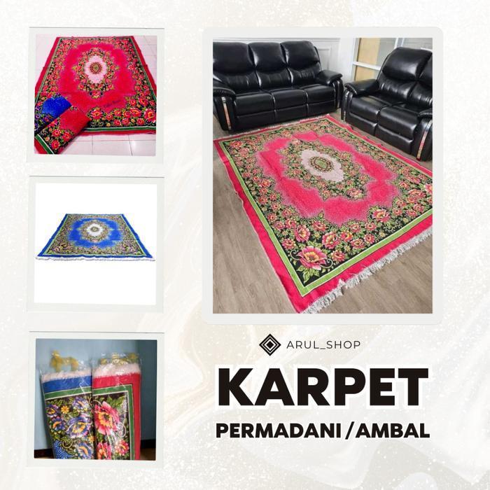 Karpet Permadani/Ambal Motif/Karpet Lantai Jumbo