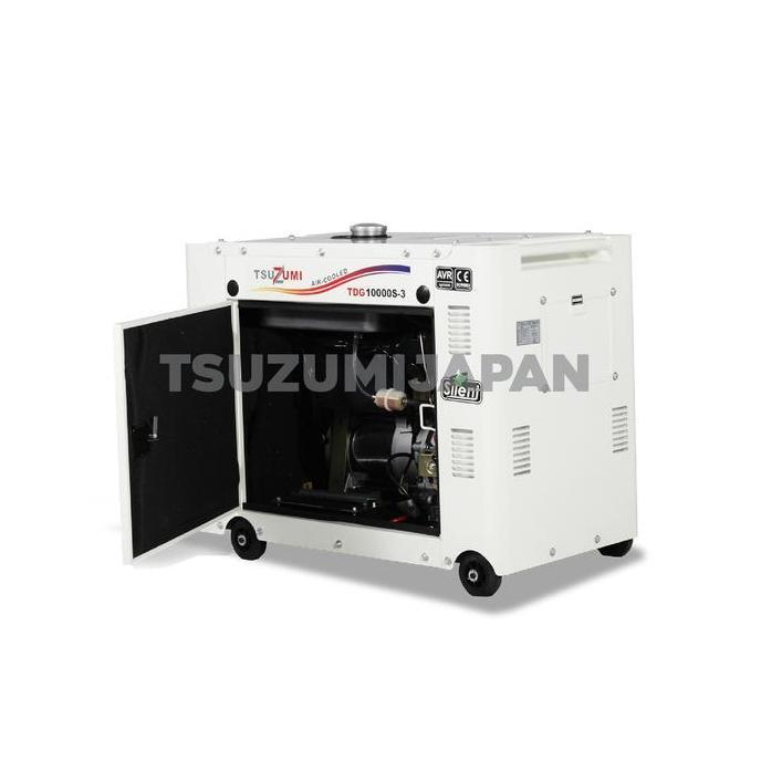 Miliki Genset Silent 8 Kva 10000S-3 Tsuzumi Japan