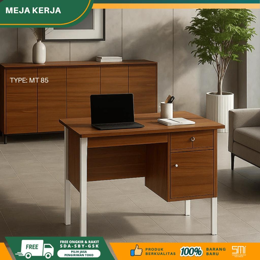 Meja Kerja 80Cm Unihome Mt 85 / Meja Komputer Meja Belajar Meja Kantor Meja Tulis Meja Minimalis