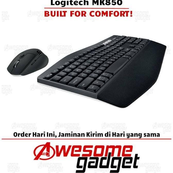 Keyboard Mouse Logitech MK850 Wireless Bluetooth M720 Combo Flow Terlaris