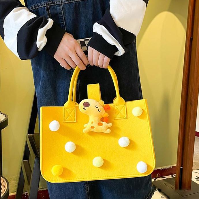 New- Bambino Joyi Bag Tas Wanita Lucu / Tote Bag Tas Jinjing Wanita / Tas Anak Perempuan Luch Box Ta