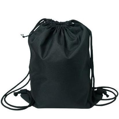 Kuyy- Betterhalf Tas Serut Pria Wanita Basic Hitam Polos