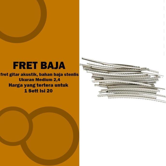 Fret baja Gitar akustik Isi 20