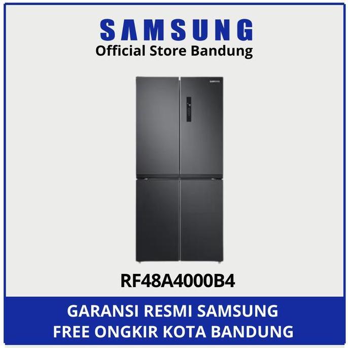 SAMSUNG KULKAS 4 PINTU WITH TWIN COOLING RF48A4000B4