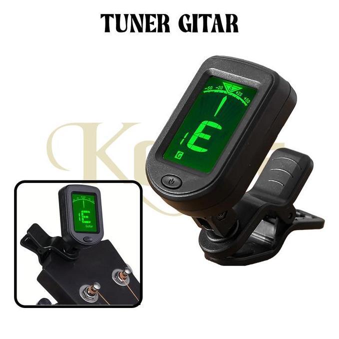 Tuner Gitar Akustik Elektrik Dengan Klip Murah Berkualitas