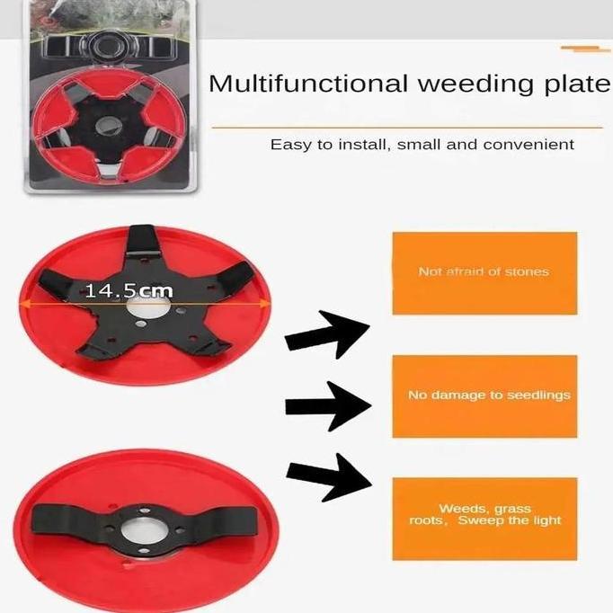 Ytta- Pisau Matun Alat Matun Padi Sawah Pisau Potong Rumput Alat Penyiang Gulma Padi/Tanah Kering Me