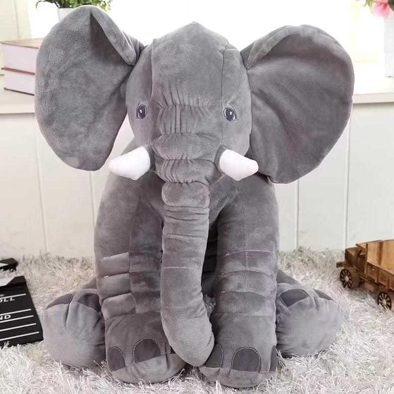 Boneka GAJAH HIPPO JUMBO Lembut Jumbo SNI / Boneka Gajah Lucu untuk hadiah