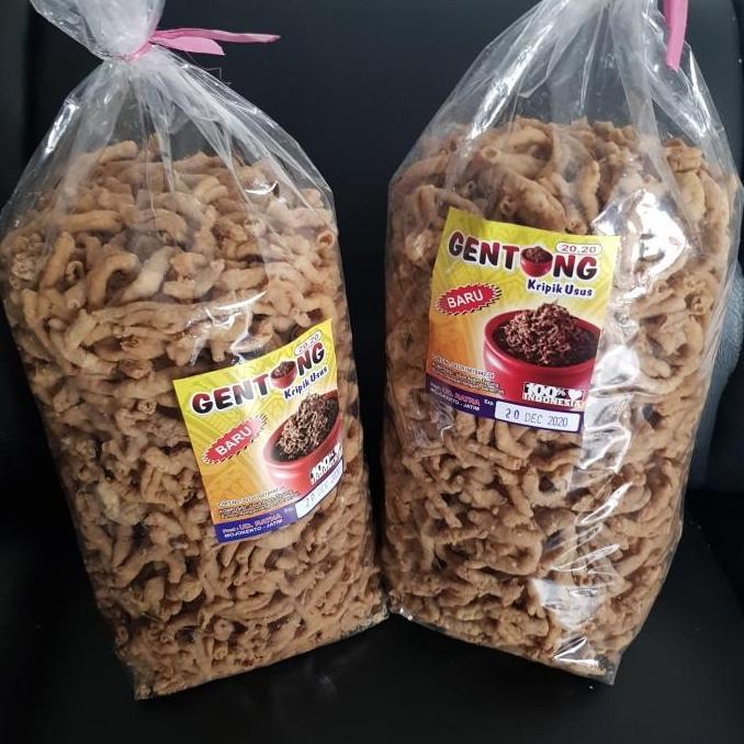 Good- Kripik Usus Ayam Cap Gentong Malang Murah 2kg
