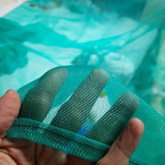 Grdn- Kassa Hijau Untuk Alas Jemur Padi Gelaran Padi