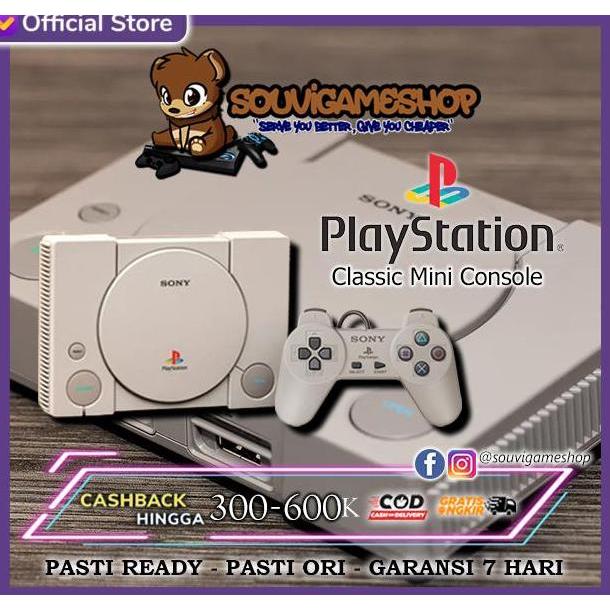 Terlaris Sony Playstation One / Ps 1 / Ps One Classic Mini Console