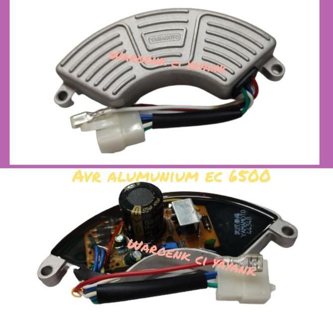 Miliki Avr Genset Bensin 6 Kabel 5000-7000 Watt Mesin Yamamoto Original Avr Alumunium