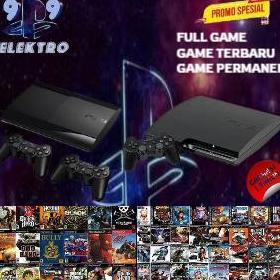 Terlaris Ps3 Playstation Fat/Slim/Super Slim 500Gb - 1Tb Full Game