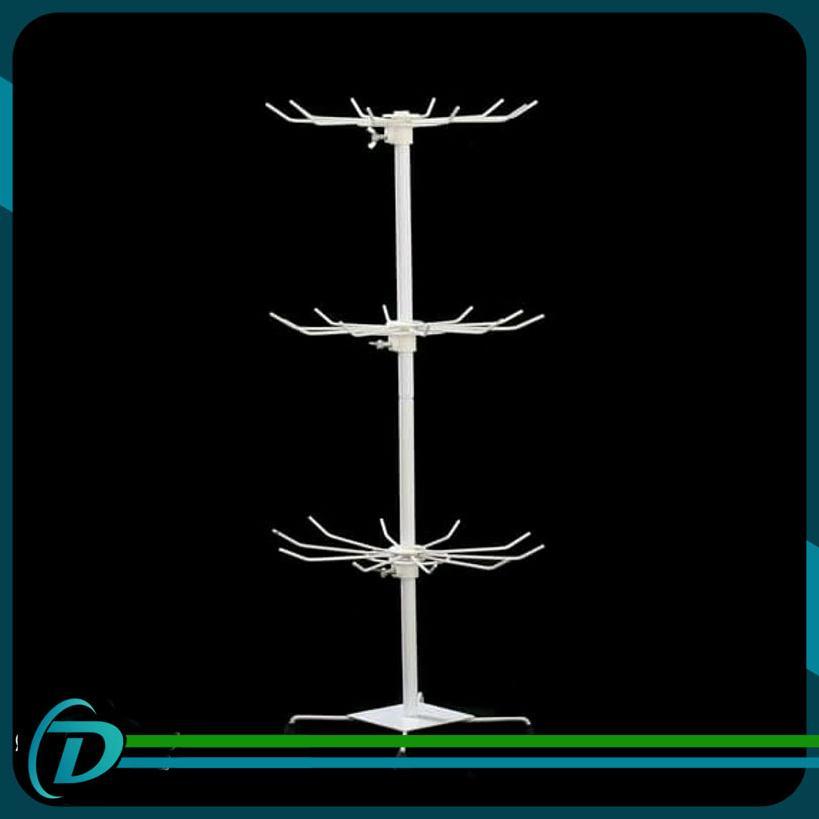 Rak Putar Display Matahari 3 Susun - Rak Aksesoris