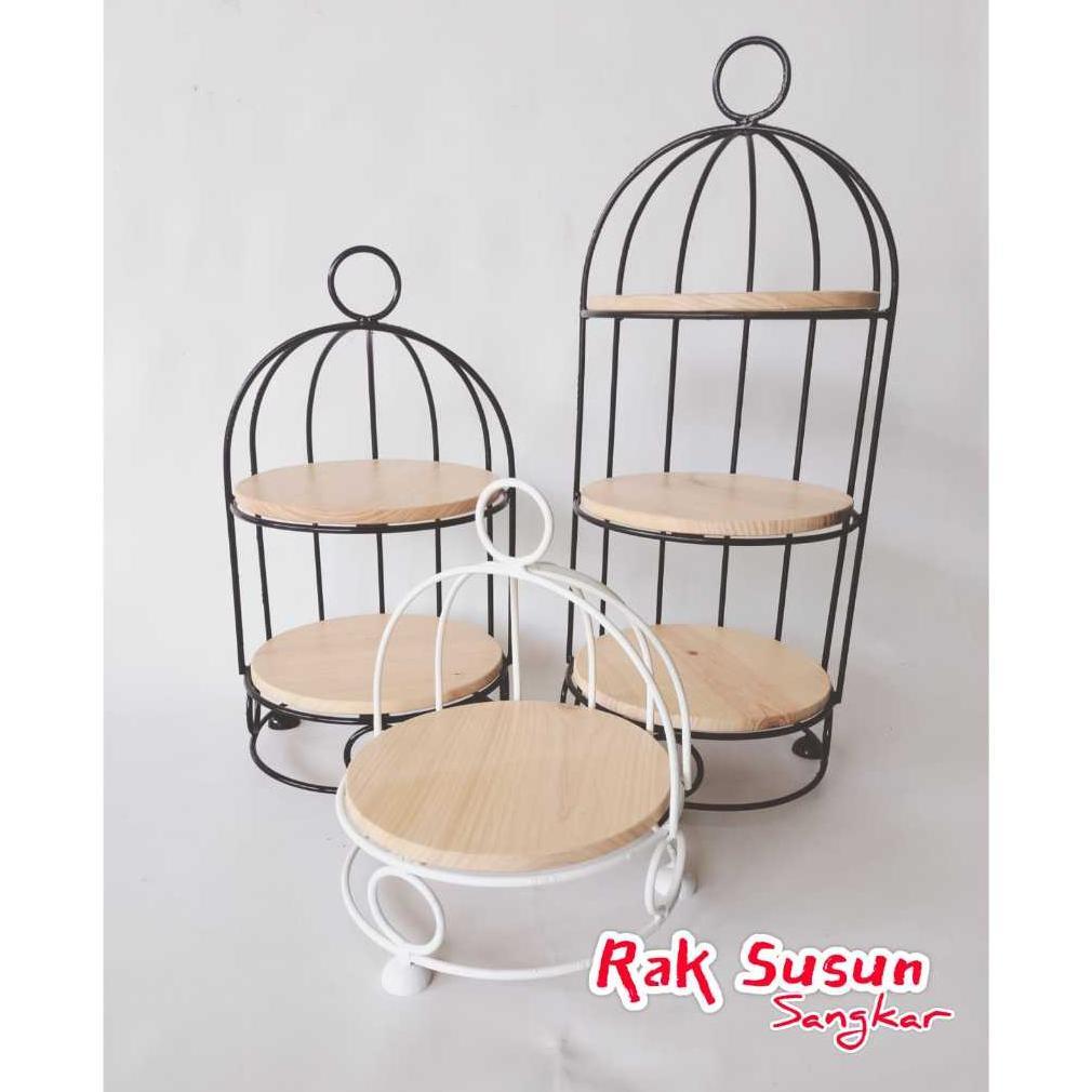 rak susun sangkar | rak serbaguna model sangkar