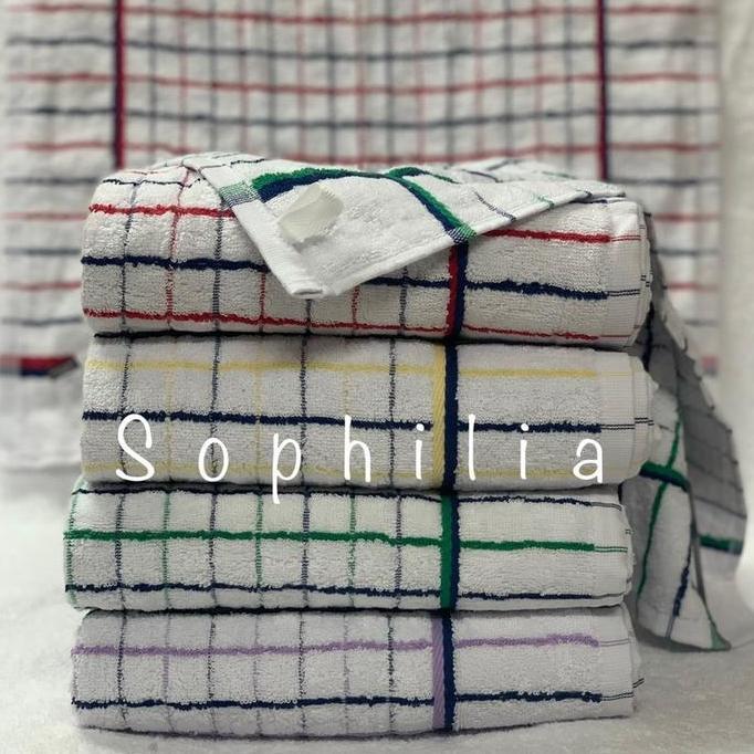 Lansungkirim- Serbet Handuk Kastex Wafel 50X50 Kotak