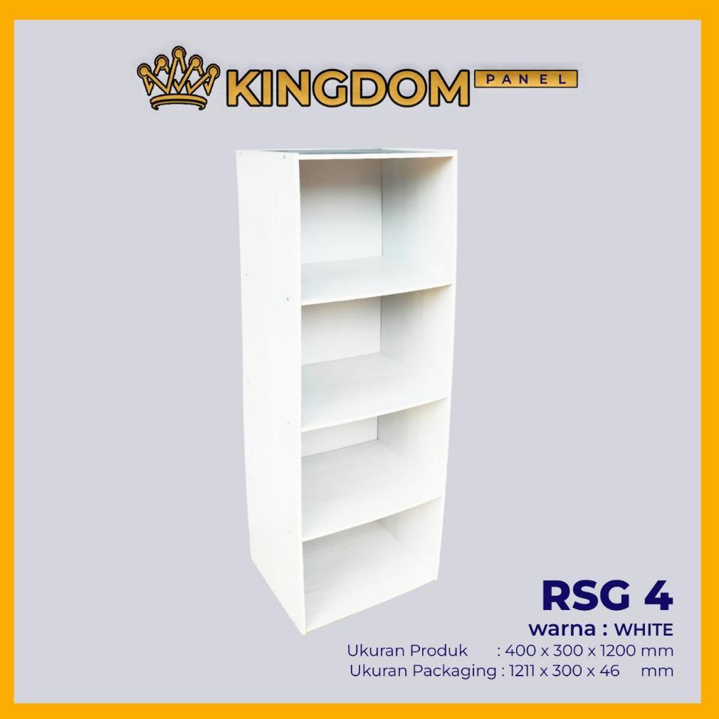 RAK SERBAGUNA / RAK SUSUN / RAK BUKU 2 3 4 SUSUN