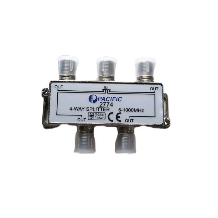 Splitter Spliter Pacific 4 Way Original Dan Terpercaya