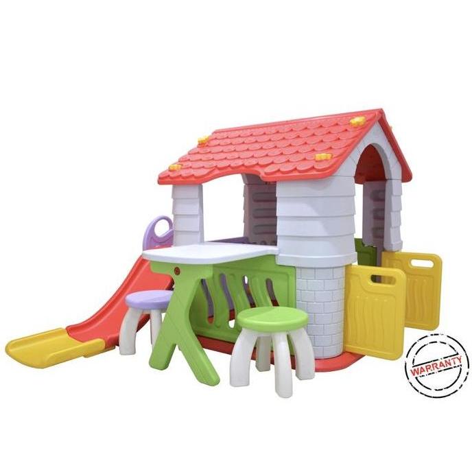 Terlaris Rumah Rumahan Play House Ayunan Perosotan Prosotan Bighappy Tobebe
