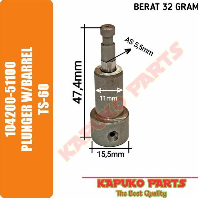 Terjangkau Ts 60 Plunger Yanmar Diesel Engine