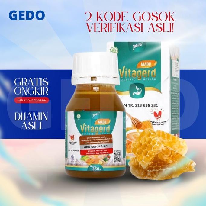 Madu Vitagerd Vita Gerd Original Asli BPOM