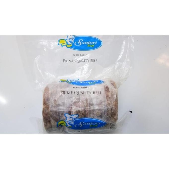 BLUE LABEL SANTORI 1000GR ISI 10 MELTIQ BEEF/DAGING SAPI MELTIQ/WAGYU