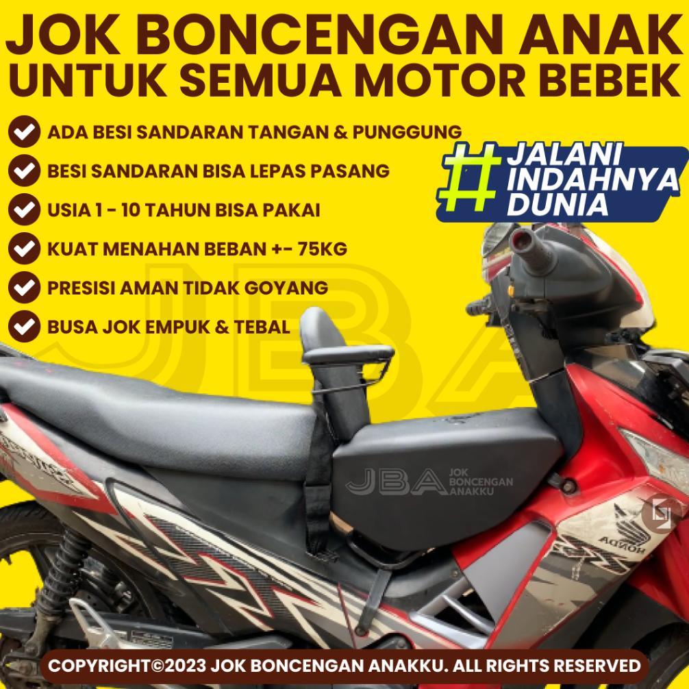 Jok Motor Anak Boncengan Depan Motor Bebek Kursi Dudukan Portable