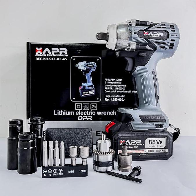 Impact Wrench GTOOLS Facelift GT05+ pembuka baut roda mobil cvt bor