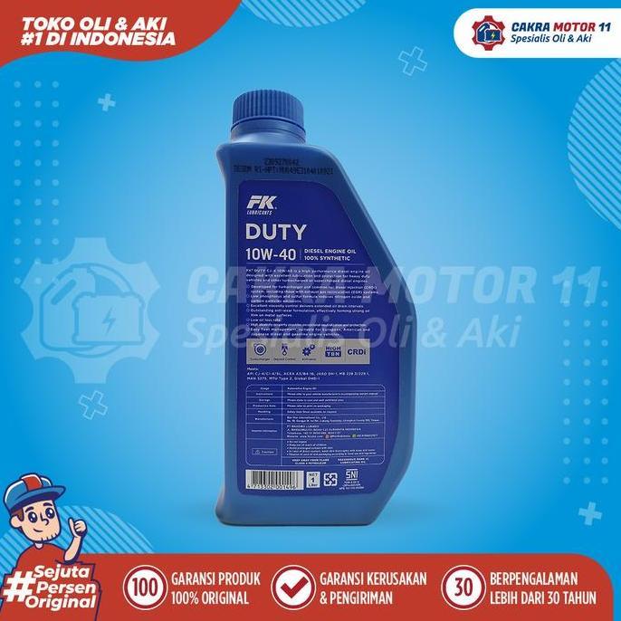 FK MASSIMO DUTY CJ-4 10W40 1LT