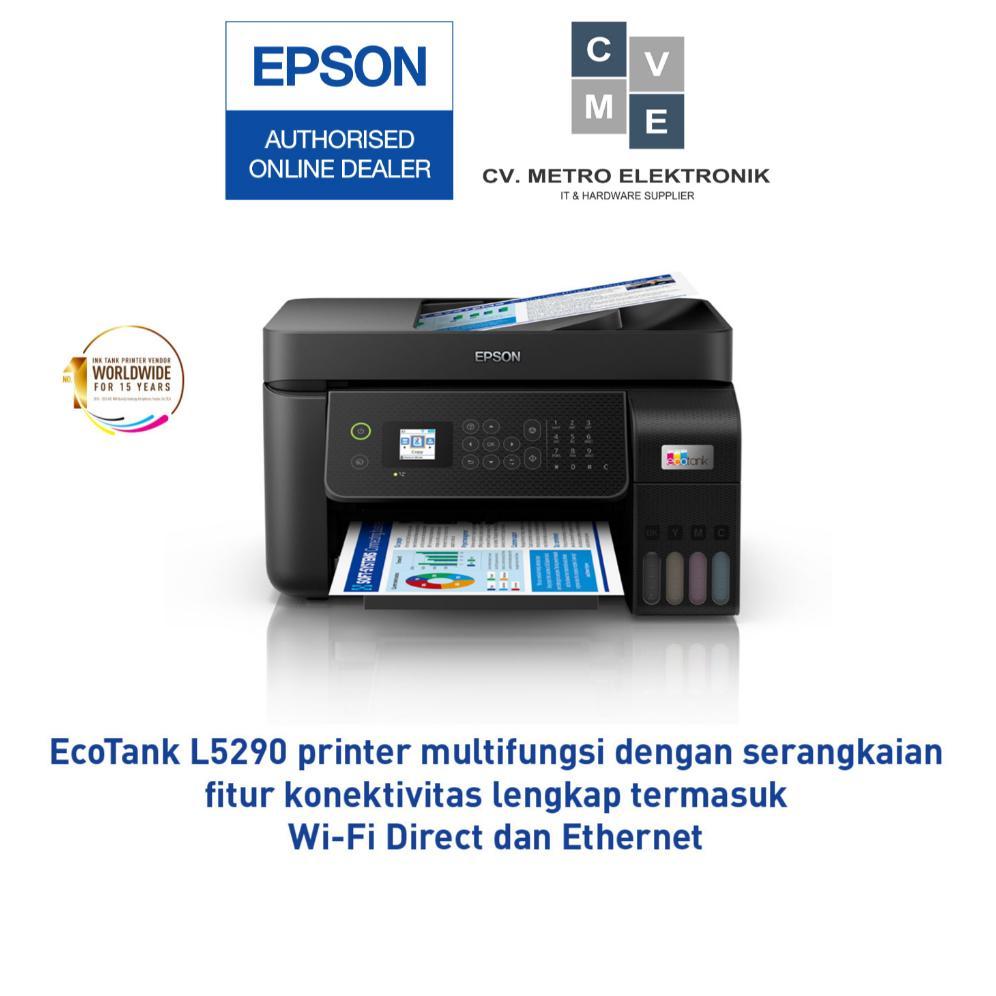 Printer EPSON L5290 L 5290 L-5290 Pengganti L5190 F4 Legal ADF Garansi RESMI