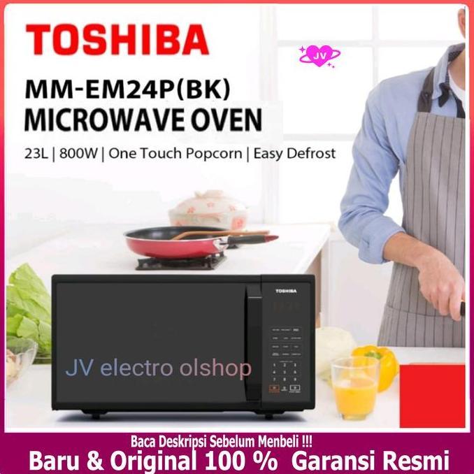 Microwave TOSHIBA MM-EM24P(BK) - 23L / Microwave Oven Toshiba 800 Watt