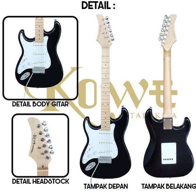 Gitar Elektrik  ORIGINAL Left Hand / Kidal