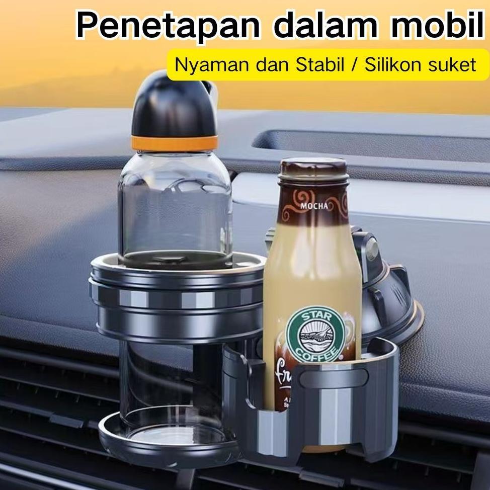 Cup Holder Mobil Tempat Botol Gelas Cup Holder Motor Gelas Minuman    Universal Mobil Dashboard Wind