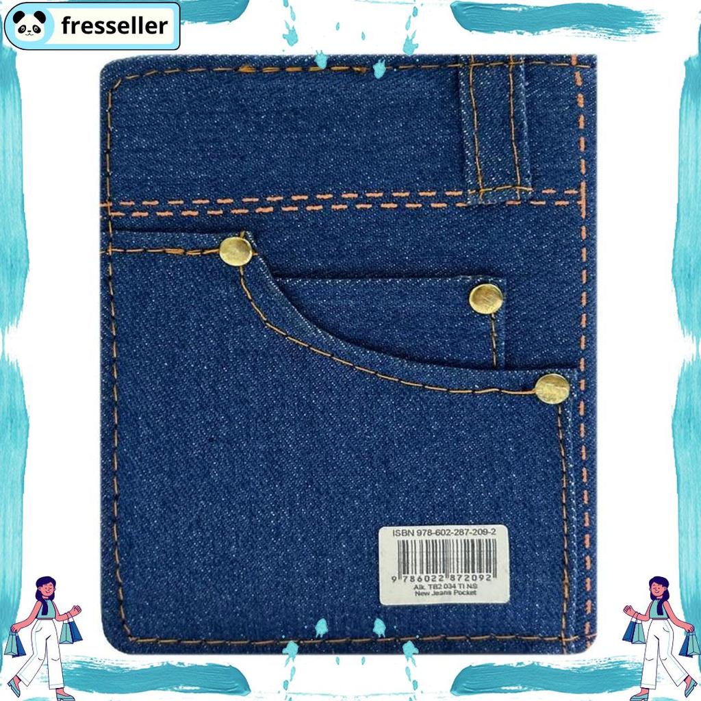 Alkitab Kristen Kecil Sampul TB2 034 Jeans Pocket Terjemahan Baru 2 LAI Anak Mini LAI Baru