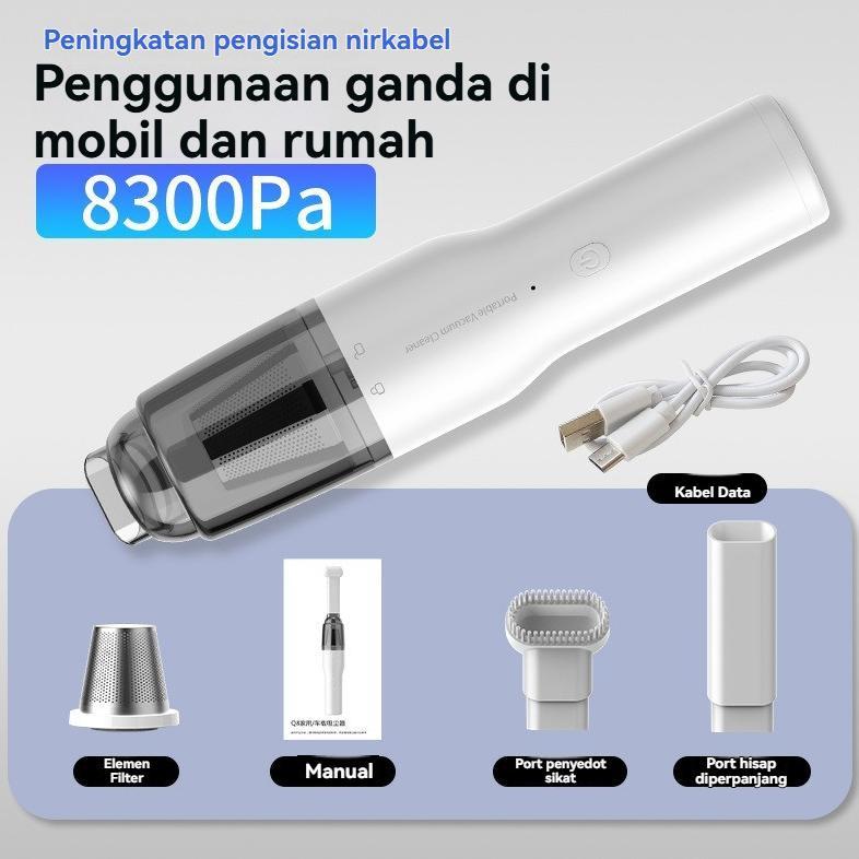 [COD] Vacum Cleaner Mobil Mini Nirkabel Multifungsi Cordless Penyedot Debu Portable Vacum Cleaner Ka