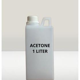 Acetone 1 Liter Dan 100 Ml Pembersih Kutek Cairan Lengket Tinta Dll